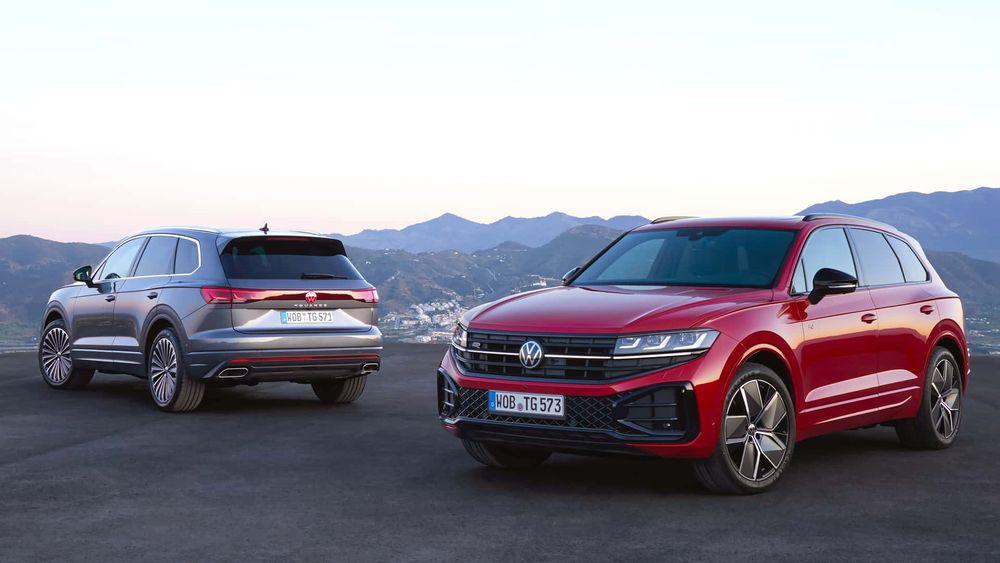 Volkswagen Touareg 2024 tin tuc 2 Lộ Diện Volkswagen Touareg 2024